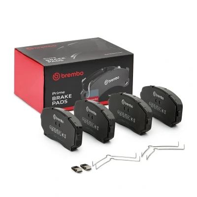 Abbildung von BREMBO P 54 059 Bremsbelagsatz mit akustischer Verschleißwarnung Zubehör MAZDA: CX 5 II, 7