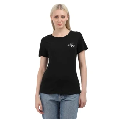 Abbildung von Calvin Klein Jeans Monologo TEE 2 PACK Tshirt basic, Damen, Größe: 3XL, Black/ivory