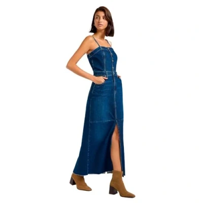 Abbildung von Lee MAXI Dress Maxikleid, Damen, Größe: 38, Dark fusion