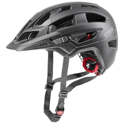 Abbildung von uvex finale 2.0 sicherer MTB Helm für Damen und Herren individuelle Größenanpassung erweiterbar mit LED Licht black matt 56 60 cm