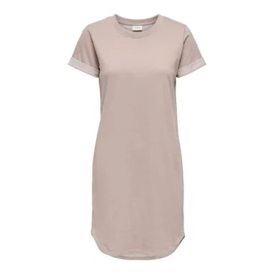 Abbildung von JDY LIFE SS JRS NOOS Freizeitkleid, Damen, Größe: Small, Adobe rose