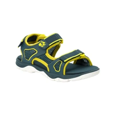 Abbildung von Jack Wolfskin Taraco Beach K Trekkingsandale green light für Kinder, Größe: 35, Schuhe