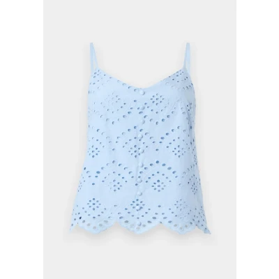Abbildung von Pieces Pcvilde Strap Top, Damen, Größe: XS, Cashmere blue