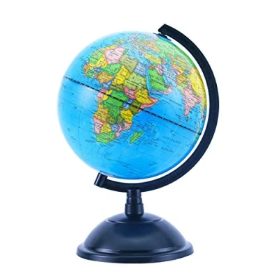 Abbildung von Exerz 20cm Schülerglobus, Lehrmaterial Globen Deutsche Karte Globus Kinder Bildung Drehbarer Pädagogische/Geografische