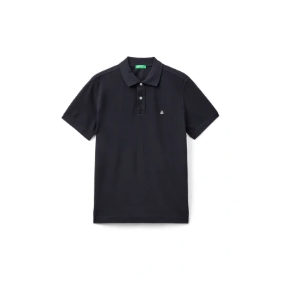 Abbildung von United Colors of Benetton Poloshirt, Herren, Größe: XS, Black