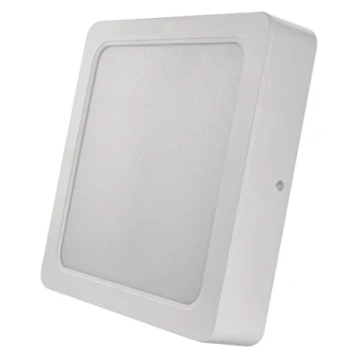 Abbildung von EMOS 2in1 LED Panel 24 W, quadratische 2400 lm Deckenleuchte, Einbauleuchte 22 x cm, Neutralweiß 4000 K, inkl. Treiber, Weiß, Rund