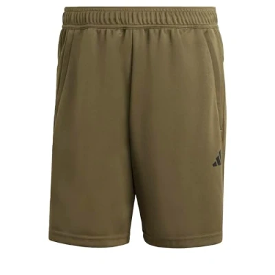 Abbildung von adidas Performance Train Essentials Shorts kurze Sporthose, Herren, Größe: Small, Olive strata/black
