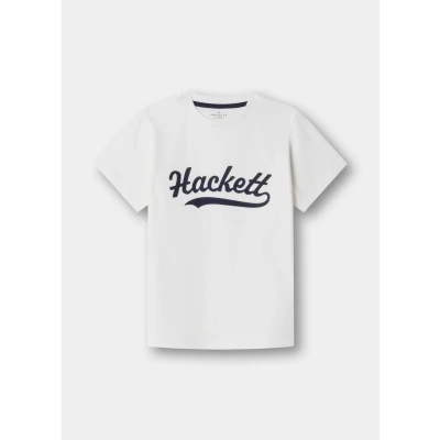Abbildung von Hackett London Tshirt print für Kinder, Größe: 122/128, Off white