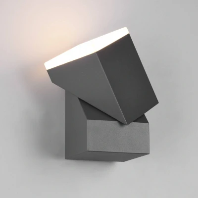 Abbildung von Trio Leuchten LED Außen Wandleuchte Avon 270660142, Aluminium Druckguss Anthrazit, Acryl, inkl. 7 Watt LED, Orientierungslicht