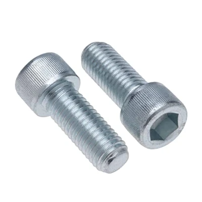Abbildung von Zylinderkopfschrauben M8 Strenght Sleel Class 8.8 (Packung mit 10) Verzinkte Sechskantschrauben Innensechskant Gewindebefestigung Zylindrisch Schwerlast zertifiziert Standard DIN912 (8mm x 16mm)