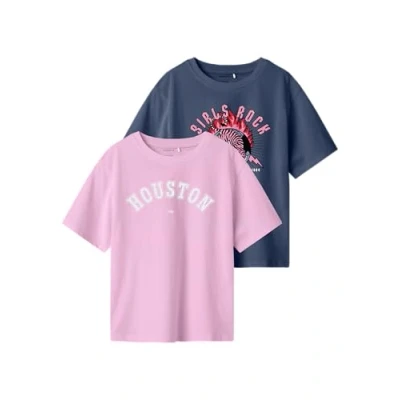Abbildung von Name It T Shirt »NKFKASSANDRA 2P SS NREG TOP PB«, (Packung, 2 tlg.)