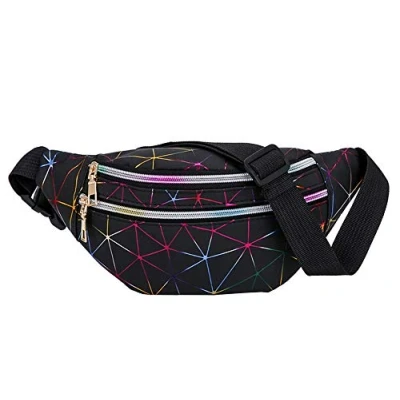 Abbildung von Estwell Gürteltasche Bauchtasche Damen Elegant Hüfttasche Wasserdicht PU Leder Multifunktionale Laufgürtel für Alltag Festival Laufen Reisen Party Wandern