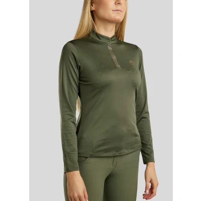 Abbildung von Montar FW&#039;24 Polo Briella Rosegold Long Sleeve