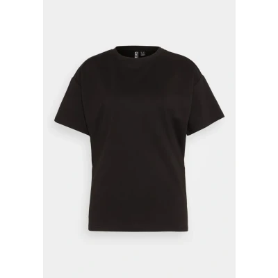 Abbildung von Pieces NOOS Tshirt basic, Damen, Größe: XXL, Black