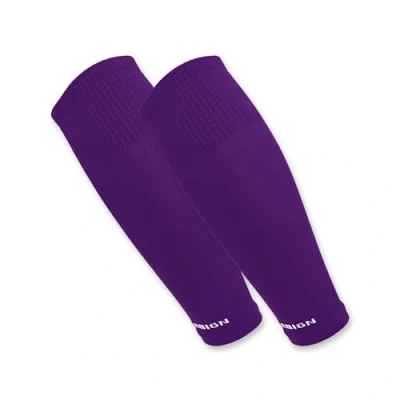 Abbildung von Tapedesign® „TUBES 1 Paar Fußball Sleeves Tubes Violett (Unisex) für Damen &amp; Herren atmungsaktiv