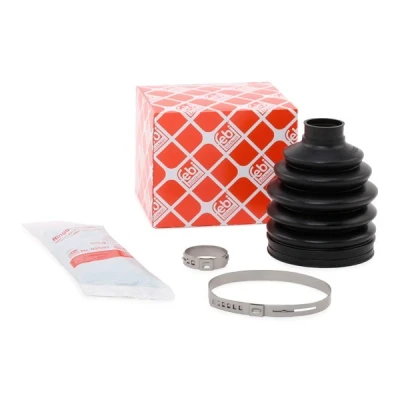 Abbildung von FEBI BILSTEIN 29957 Achsmanschette Vorderachse, radseitig Thermoplast MERCEDES BENZ: A Class, B Class