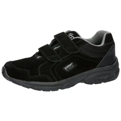Abbildung von Brütting Unisex Circle V Walkingschuhe, schwarz/Silber, 39 EU
