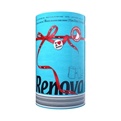 Abbildung von Renova BLUE Paper Towel 1 Roll Red Label Kitchen Stück