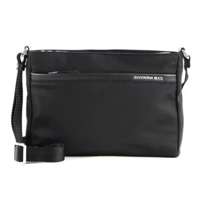 Abbildung von Mandarina Duck Damen Hunter Umh ngetasche, Schwarz, 16x20x4,5 (L x H W) EU