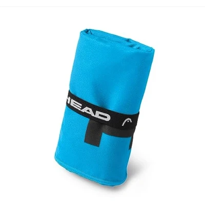 Abbildung von HEAD Active Strandtuch Mikrofaser 180x90 Handtuch Set mit Gummizug, Duschtuch Flauschiges Leichtes, Schnell Trocknendes Fitness Saunatuch Saugfähiges Badetuch Platzsparende Reisehandtücher