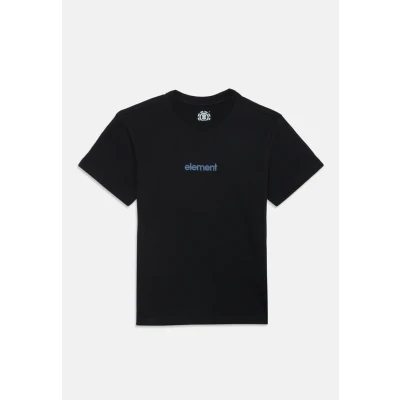 Abbildung von Element Lowcase Tshirt print für Kinder, Größe: 128, Faded black