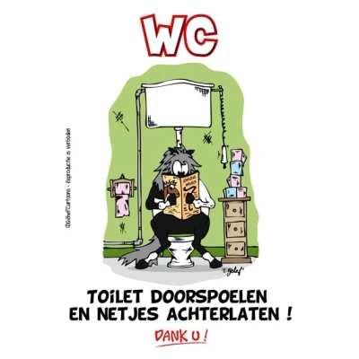 Abbildung von HB Stalplaat Toilet