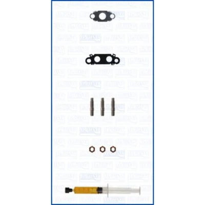 Abbildung von AJUSA JTC11995 Montagesatz, Lader with studs, syringe oil mit Dichtungen Montageanleitung