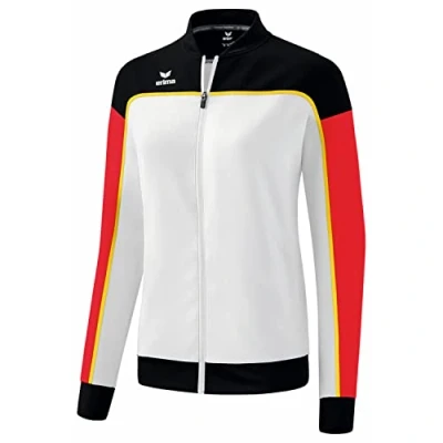Abbildung von Erima Fussball Teamsport Textil Change BY PRÄSENTATIONS Trainingsjacke, Damen, Größe: 42, Weiss schwarz rot