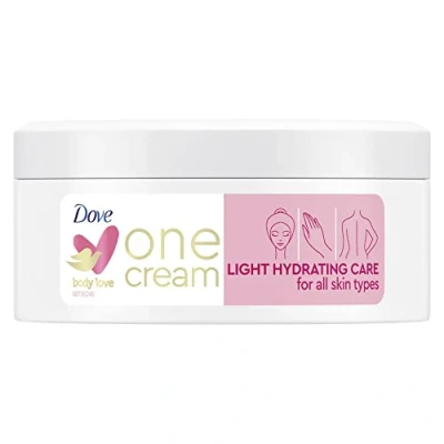 Abbildung von Dove Body Love One Creme Hautcreme für trockene Haut Licht Hydration Sofort Absorbiert 250 ML