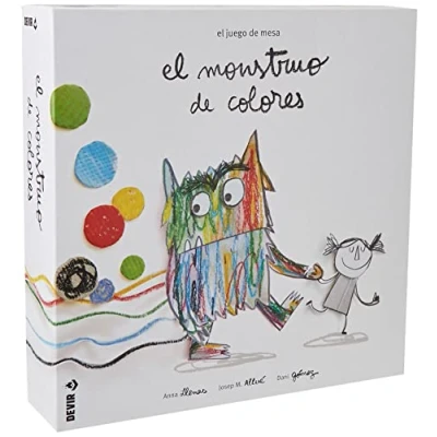 Abbildung von Devir BGMONSP EL Monstruo de Colores Buntes Monster der Farben, Brettspiel, Das Farbmonster, Única