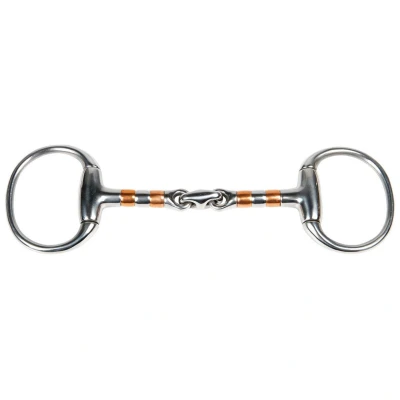 Abbildung von Harry&#039;s Horse Gebiss Dop. Gebr. Kupfer Rollen 13mm 12.5