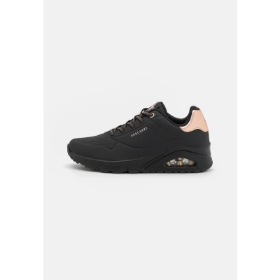 Abbildung von Skechers Sport UNO Sneaker low Black/rose gold, Damen, Größe: 37, gold Schuhe