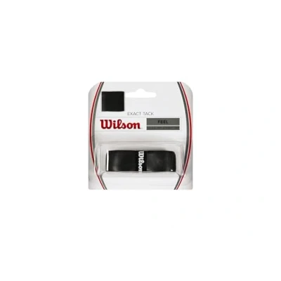 Abbildung von Wilson Squash Griffband, Exact Tack Grip, Ersatzgriffband, Schwarz, WRR937200