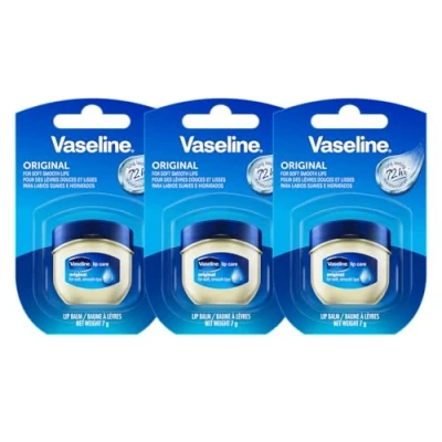 Abbildung von Vaseline Lip Therapy Das Original Pflegender Lippenbalsam für optimale Feuchtigkeit 3er Pack