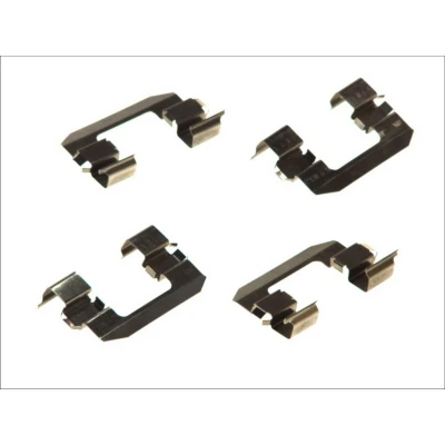 Abbildung von QUICK BRAKE 109 1645 Zubehörsatz, Scheibenbremsbelag HYUNDAI: H 1 Van, Terracan, SSANGYONG: Rexton / 2