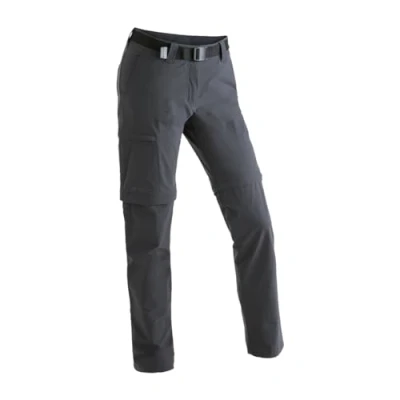 Abbildung von Maier Sports Damen Inara Slim Zip Outdoorhose, Graphite, 20 EU