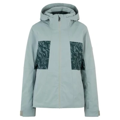 Abbildung von Ziener Damen TASSILA Ski Jacke/Snowboard Jacke atmungsaktiv, wasserdicht, green frost stru, 46