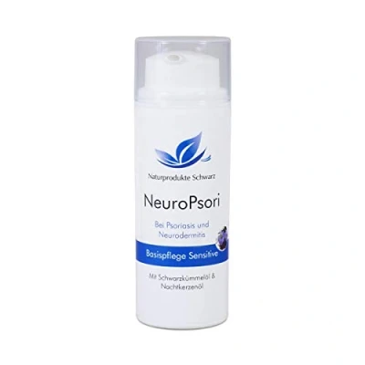 Abbildung von Naturprodukte Schwarz NeuroPsori Basispflege Sensitive, Creme bei Neurodermitis, 50ml