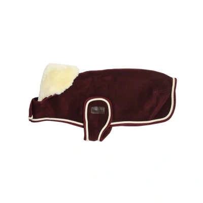 Abbildung von Kentucky Hundejacke Heavy Fleece Bordeaux 46cm