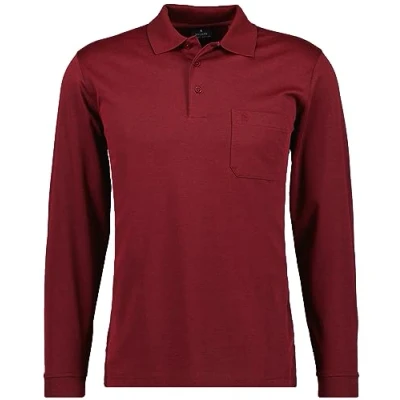 Abbildung von Ragman Poloshirt, Herren, Größe: XL, Red