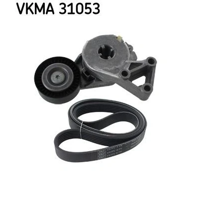 Abbildung von SKF VKMA 31053 Keilrippenriemensatz SEAT: Ibiza 3, 4, 4 Sportcoupe, SKODA: Fabia 1 Combi, I Hatchback, VOLKSWAGEN: Polo IV Hatchback