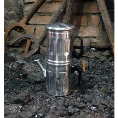 Abbildung von ILSA Kaffeemaschine Napoletana Diamant, Aluminium, Tassen 6