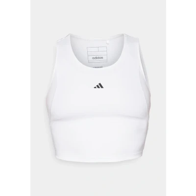 Abbildung von adidas Performance Techfit Cropped Top, Damen, Größe: XS, White
