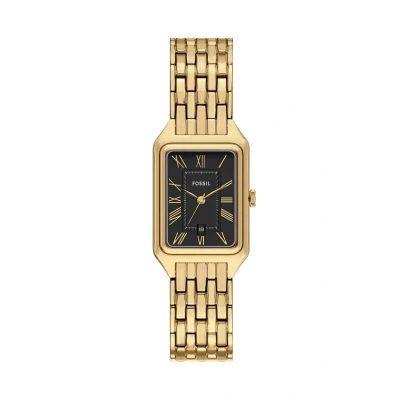 Abbildung von Fossil Traditional Raquel Uhr goldcoloured, Damen, Größe: One Size, Gold/coloured
