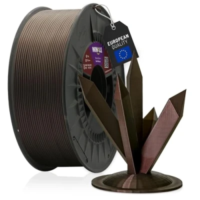 Abbildung von WINKLE PLA HD Interferenz Filament 1.75mm Dunkle Bronze, 1kg Spule, 3D Drucker Kompatibel mit FDM Druckern, Druckmaterialien, Maßgenauigkeit +/ 0.05mm, Leicht zu Bedrucken