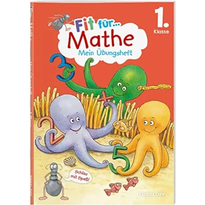 Abbildung von Fit für Mathe 1. Klasse. Mein Übungsheft / Übungen Mathematik in der Klasse Grundschule: Rechnen bis 20, Sachaufgaben und Geometrie wiederholen ... (Fit die Schule Übungsheft)