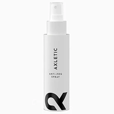 Abbildung von AXLETIC Reinigende Antibeschlagspray Brillenpflege Anti Fog Spray für glasklare Sicht bei unbeschichteten Brillen, Gone Antibeschlag Brillenspray, beschlagen [100ml]