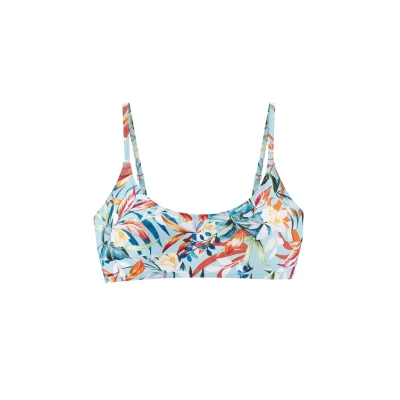 Abbildung von Venice Beach Bikinitop hellblaubedruckt, Damen, Größe: 36xA/B, Hellblau bedruckt