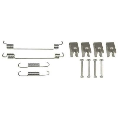 Abbildung von TRW SFK394 Zubehörsatz, Bremsbacken FIAT: Grande Punto Hatchback, Panda II OPEL: Corsa D PEUGEOT: Bipper Van