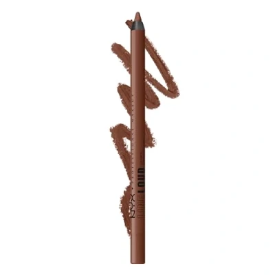 Abbildung von NYX Professional Makeup Lipliner, Mattes Finish, Kuss und farbecht sowie wischfest, Langanhaltend, Line Loud, 7 No Equivalent
